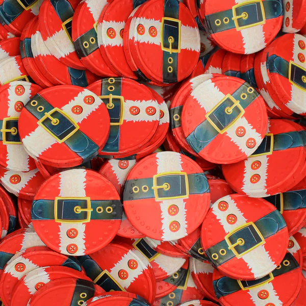 CLEARANCE - Santas Belt Milk Chocolate Coins (200g)