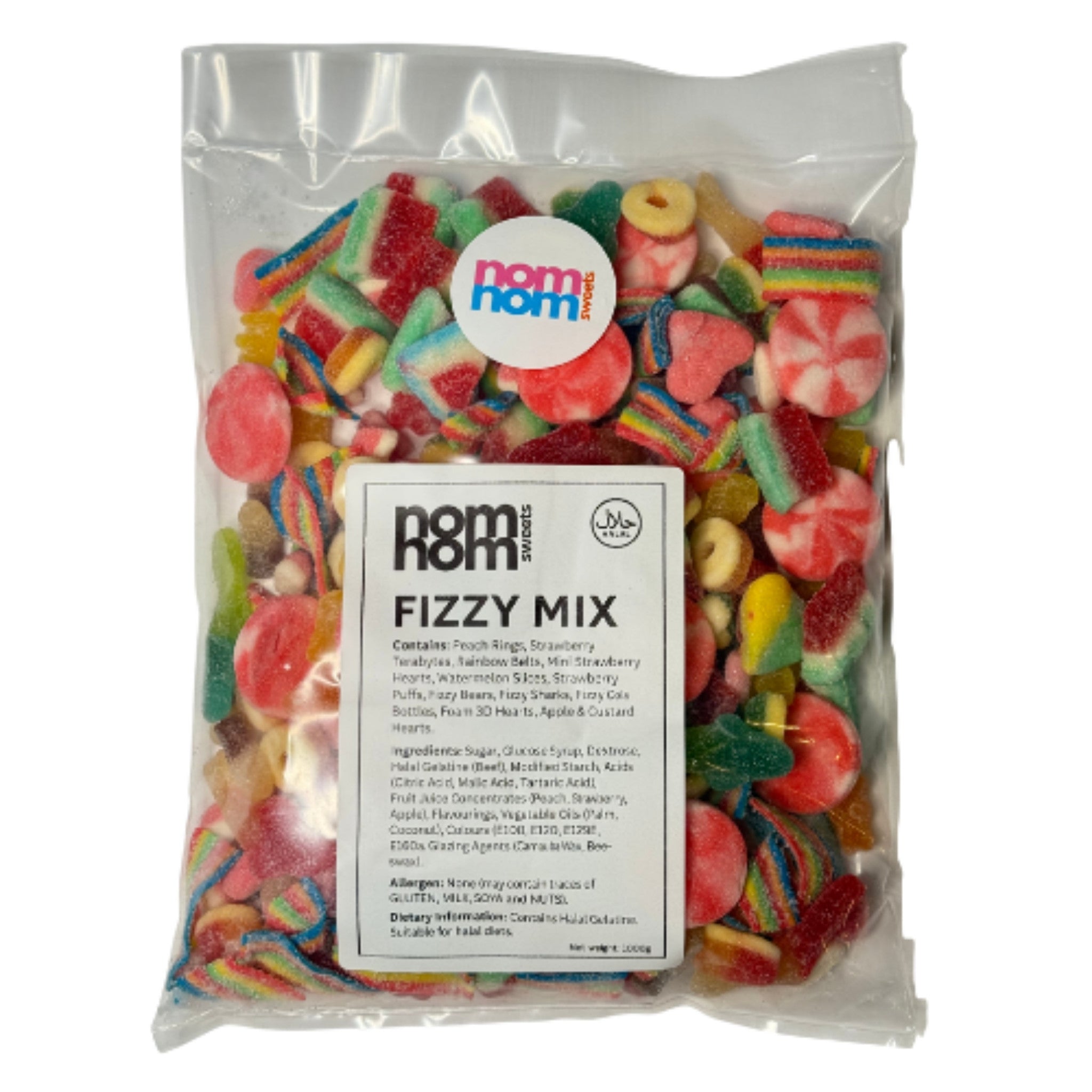 Fizzy Mix – 1kg Signature Sweet Bag | Sour, Fruity & Fizztastic Favourites